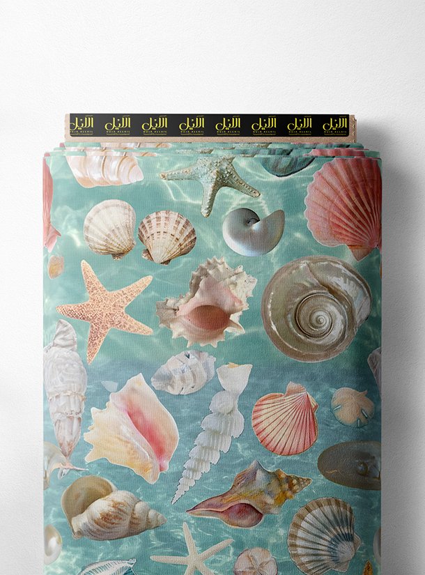 LAI01-1635_1-1.jpg Shell ocean and sky style with pink,white colors - Image 1