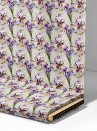 Petal flower style with white,green colors - Image 4