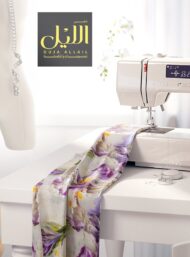 Petal flower style with white,green colors - Image 7