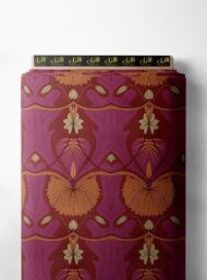 Petal flower style with pink,orange colors