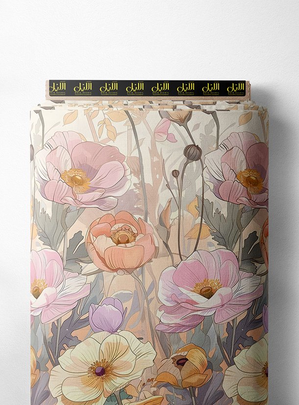 LAI01-1639_1-1.jpg Petal flower style with pink,yellow colors - Image 1