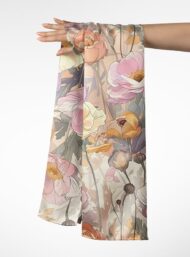 Petal flower style with pink,yellow colors - Image 3