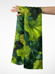 Petal flower style with green, yellow colors - Image 3