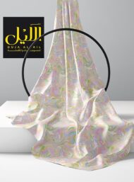 Swirl abstract style with pink,green colors - Image 2