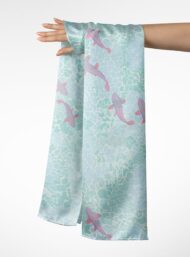 Fish ocean and sky style with blue,pink colors - Image 3