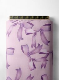 Bow flower style with pink colors