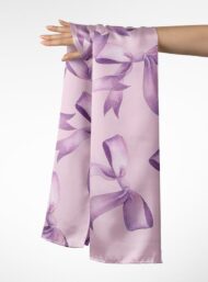 Bow flower style with pink colors - Image 3