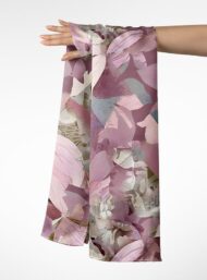 Petal flower style with pink,white colors - Image 3