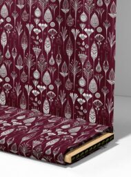 Petal flower style with white, red colors - Image 4