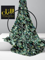 Leaf flower style with green,pink colors - Image 2