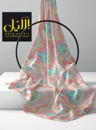 Swirl abstract style with pink,blue colors - Image 2