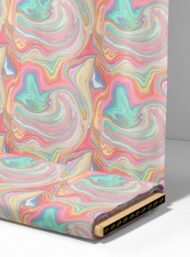 Swirl abstract style with pink,blue colors - Image 4