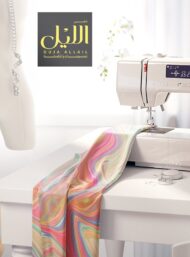 Swirl abstract style with pink,blue colors - Image 7