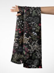 Leaf flower style with black,green colors - Image 3