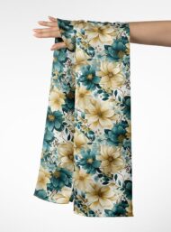 Petal flower style with green,yellow colors - Image 3