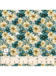 Petal flower style with green,yellow colors - Image 5