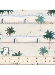 Palm nature style with green,white colors - Image 5