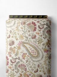 Leaf flower style with brown,pink colors