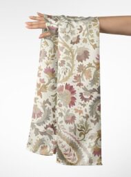 Leaf flower style with brown,pink colors - Image 3