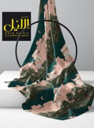 Palm nature style with green,pink colors - Image 2