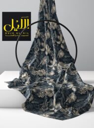 Leaf flower style with grey,white colors - Image 2