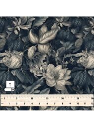 Leaf flower style with grey,white colors - Image 5