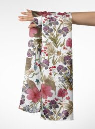 Bloom flower style with pink,green colors - Image 3