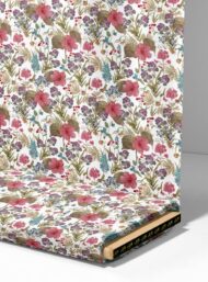 Bloom flower style with pink,green colors - Image 4