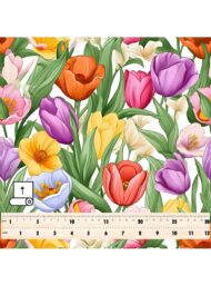 Petal flower style with pink,yellow colors - Image 5