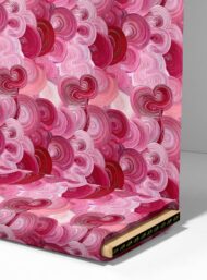 Heart abstract style with pink,red colors - Image 4