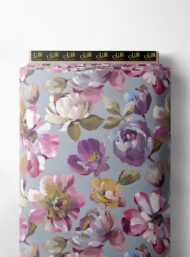 Petal flower style with pink, white colors