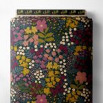 Leaf flower style with pink,yellow colors