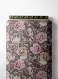 Rose flower style with pink,white colors