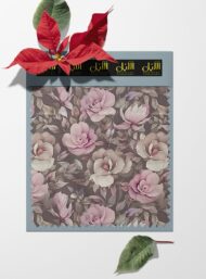 Rose flower style with pink,white colors - Image 6
