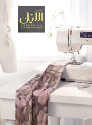 Rose flower style with pink,white colors - Image 7