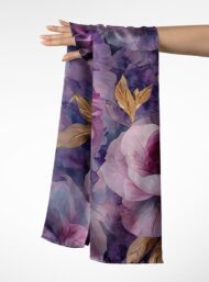 Petal flower style with pink, green colors - Image 3