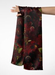 Petal flower style with red,green colors - Image 3