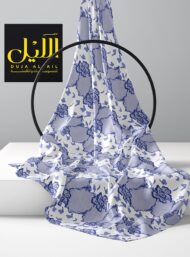 Butterfly flower style with blue, white colors - Image 2