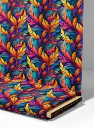 Leaf nature style with red,yellow colors - Image 4