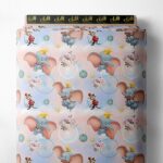 Elephant animal style with pink,blue colors