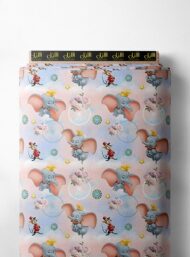 Elephant animal style with pink,blue colors