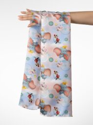 Elephant animal style with pink,blue colors - Image 3