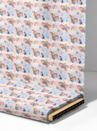 Elephant animal style with pink,blue colors - Image 4