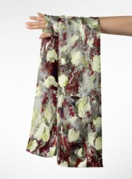 Petal flower style with white,red colors - Image 3