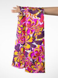 Bloom flower style with pink,yellow colors - Image 3