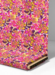 Bloom flower style with pink,yellow colors - Image 4