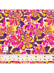 Bloom flower style with pink,yellow colors - Image 5