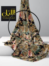 Petal flower style with green,red colors - Image 2