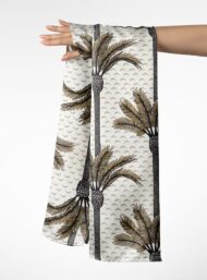 Palm nature style with brown,black colors - Image 3