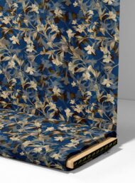 Leaf flower style with grey,blue colors - Image 4